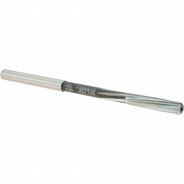 Walter-Titex - 4.02mm Cobalt 6 Flute Chucking Reamer - Industrial Tool & Supply