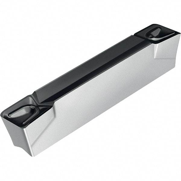 Walter - 3E500N04GX UD6 Grade WSM33S, 5mm Cutting Width Carbide Grooving Insert - 3mm Max Depth of Cut, Neutral, 0.4mm Corner Radius, TiAlN/Al2O3/ZrCN Finish - Industrial Tool & Supply