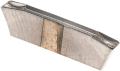 Walter - 1E200N02GX GD6 Grade WSM23S, 2mm Cutting Width Carbide Grooving Insert - Neutral, 0.2mm Corner Radius, TiAlN/Al2O3/ZrCN Finish - Industrial Tool & Supply