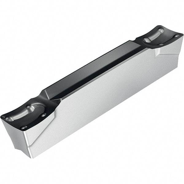 Walter - 1GX16 GD3 Grade WKP23S, 2mm Cutting Width Carbide Grooving Insert - 1.2mm Max Depth of Cut, Neutral, 0.2mm Corner Radius, Al2O3/TiN Finish - Industrial Tool & Supply