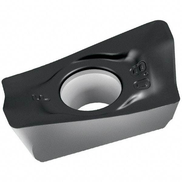 Walter - ADGT0803 F56 Grade WSM35S Carbide Milling Insert - TiAlN/Al2O3/Al Finish, 0.1319" Thick, 0.4mm Corner Radius - Industrial Tool & Supply