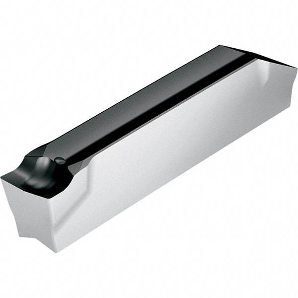 Walter - 2F300N02GX CF5 Grade WSM43S, 3mm Cutting Width Carbide Grooving Insert - Neutral, 0.2mm Corner Radius, TiAlN/Al2O3/Al Finish - Industrial Tool & Supply