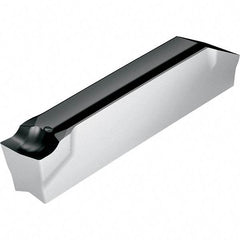 Walter - 2F300N02GX CF5 Grade WSM43S, 3mm Cutting Width Carbide Grooving Insert - Neutral, 0.2mm Corner Radius, TiAlN/Al2O3/Al Finish - Industrial Tool & Supply