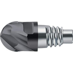 Walter-Prototyp - H8E Carbide Ball Nose Milling Tip Insert - TiAlN Finish, 2 Flutes, 20mm Cutting Diam, 11mm Depth of Cut, 21.3mm Extension, 0.3937" Cnr Rad - Industrial Tool & Supply