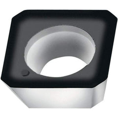 Walter - SEHT1204 Grade WKP35S Carbide Milling Insert - TiCN/Al2O3/TiCN Finish, 0.1874" Thick, 1/2" Inscribed Circle, 0.8mm Corner Radius - Industrial Tool & Supply