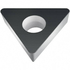 Walter - TPJW1604 Grade WKM Carbide Milling Insert - 0.1874" Thick, 3/8" Inscribed Circle - Industrial Tool & Supply