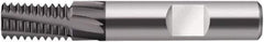 Walter-Prototyp - 0.3937" Cutting Diam, 5 Flute, Solid Carbide Helical Flute Thread Mill - Internal Thread, 20mm LOC, 72mm OAL, 10mm Shank Diam - Industrial Tool & Supply