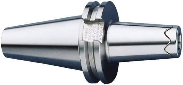 HAIMER - 3/4" Hole Diam, CAT40 Taper Shank Shrink Fit Tool Holder & Adapter - 5.12" Projection, 1.3" Nose Diam, 2.05" Clamping Depth, 25,000 RPM, Through Coolant - Exact Industrial Supply