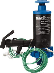 GoatThroat Pumps - 3/8" Outlet, 4 GPM, Polypropylene Hand Operated Transfer Pump - 56" OAL, For up to 55 Gal Drums, For Class I & II Flammable & Combustible Liquids - Industrial Tool & Supply