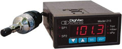 DigiVac - Vacuum Gauges Type: Electronic Vacuum Gauge Vacuum Range: 0.001 - 760 Torr - Industrial Tool & Supply