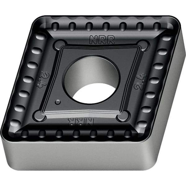 Walter - CNMM866 NRR Grade WPP10S Carbide Turning Insert - TiCN/Al2O3/TiN Finish, 80° Diamond, 1" Inscr Circle, 3/8" Thick, 3/32" Corner Radius - Industrial Tool & Supply