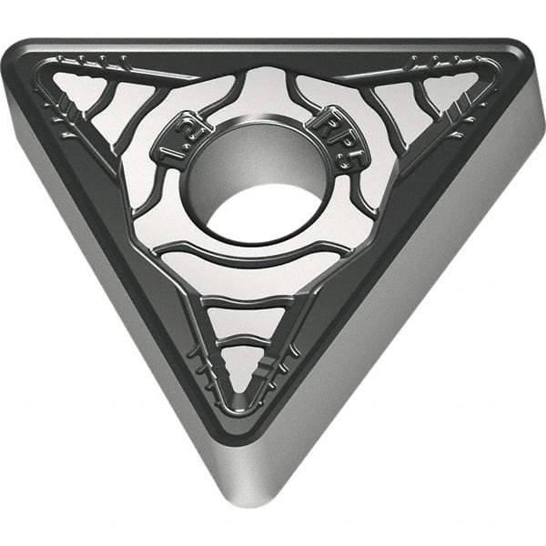 Walter - TNMG332 RP5 Grade WPP30S Carbide Turning Insert - TiCN/Al2O3/TiN Finish, 60° Triangle, 3/8" Inscr Circle, 3/16" Thick, 1/32" Corner Radius - Industrial Tool & Supply