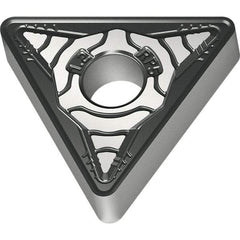 Walter - TNMG332 RP5 Grade WPP30S Carbide Turning Insert - TiCN/Al2O3/TiN Finish, 60° Triangle, 3/8" Inscr Circle, 3/16" Thick, 1/32" Corner Radius - Industrial Tool & Supply