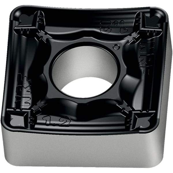 Walter - SNMM856 NRF Grade WPP20S Carbide Turning Insert - TiCN/Al2O3/TiN Finish, 90° Square, 1" Inscr Circle, 5/16" Thick, 3/32" Corner Radius - Industrial Tool & Supply