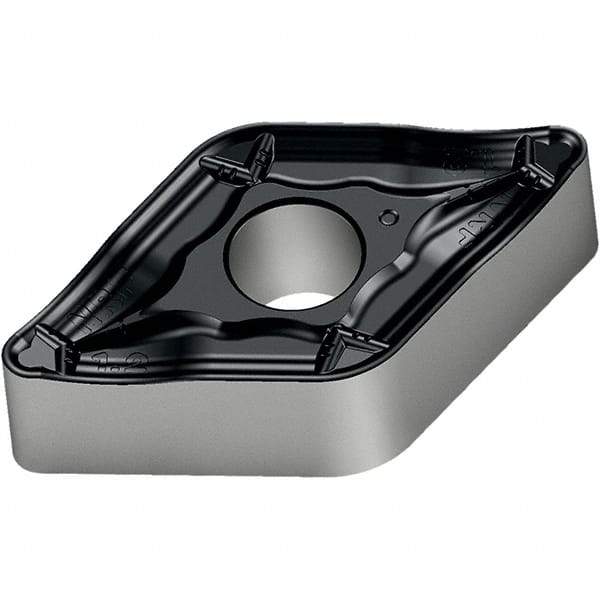 Walter - DNMM442 NRF Grade WPP30S Carbide Turning Insert - TiCN/Al2O3/TiN Finish, 55° Diamond, 1/2" Inscr Circle, 1/4" Thick, 1/32" Corner Radius - Industrial Tool & Supply