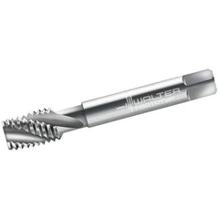 Walter-Prototyp - M5x0.80 Metric 3 Flute 6H Modified Bottoming Spiral Flute Tap - Cobalt, Bright Finish, 50mm OAL, Right Hand Flute, Right Hand Thread, Series 20167 - Exact Industrial Supply