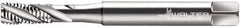 Walter-Prototyp - M4x0.70 Metric 3 Flute 6HX Bottoming Spiral Flute Tap - Cobalt, Bright Finish, 63mm OAL, Right Hand Flute, Right Hand Thread, Series 205106 - Exact Industrial Supply