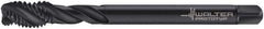 Walter-Prototyp - M14x2.00 Metric 3 Flute 6H Modified Bottoming Spiral Flute Tap - Cobalt, Oxide Finish, 110mm OAL, Right Hand Flute, Right Hand Thread, Series 7056773 - Exact Industrial Supply
