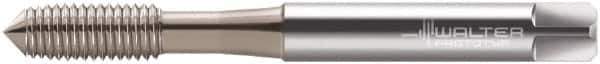 Walter-Prototyp - M2.5x0.45 Metric 6HX Modified Bottoming Thread Forming Tap - Cobalt, CrN Finish, 50mm OAL, 8mm Thread Length, Right Hand Thread, Series E2061604 - Exact Industrial Supply