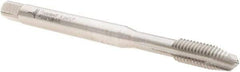 Walter-Prototyp - M6x1.00 Metric, 3 Flute, Bright Finish, Cobalt Spiral Point Tap - Plug Chamfer, Left Hand Thread, 80mm OAL, 15mm Thread Length, 6mm Shank Diam, 6H Class of Fit, Series P202108 - Exact Industrial Supply