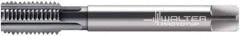Walter-Prototyp - M12x1.75 Metric 6HX 4 Flute Nitride Finish Cobalt Straight Flute Machine Tap - Modified Bottoming, Right Hand Thread, 110mm OAL, 23mm Thread Length, Oversize - Exact Industrial Supply