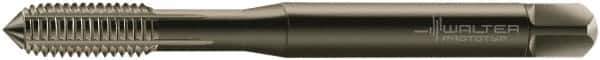 Walter-Prototyp - M6x1.00 Metric 6HX Modified Bottoming Thread Forming Tap - Cobalt, Oxide Finish, 80mm OAL, 15mm Thread Length, Right Hand Thread, Series D70617 - Exact Industrial Supply