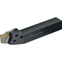Walter - NCCE, External, Left Hand, 3mm Max Depth of Cut, 0.6 to 2.3mm Groove Width, Indexable Grooving Tool Holder - GX16-2.. Insert Compatibility, 25mm Shank Height, 25mm Shank Width, 153mm OAL - Industrial Tool & Supply