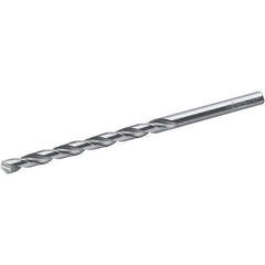 Walter-Titex - 8.8mm, 130° Point, Spiral Flute, Cobalt Taper Length Drill Bit - Bright Finish, 115mm Flute Length, 175mm OAL, Series A1544 - Industrial Tool & Supply