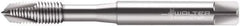 Walter-Prototyp - M1.4x0.30 Metric, 2 Flute, Bright Finish, Cobalt Spiral Point Tap - Plug Chamfer, Right Hand Thread, 40mm OAL, 6.5mm Thread Length, 2.5mm Shank Diam, 6H Class of Fit, Series 20211 - Exact Industrial Supply