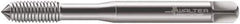 Walter-Prototyp - M4x0.70 Metric 6GX Modified Bottoming Thread Forming Tap - Cobalt, Bright Finish, 63mm OAL, 12mm Thread Length, Right Hand Thread, Series D7063100 - Industrial Tool & Supply