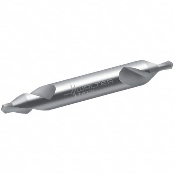 Walter-Titex - #6 Plain Cut 60° Incl Angle High Speed Steel Combo Drill & Countersink - Industrial Tool & Supply