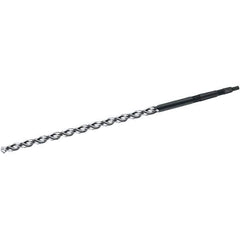 Walter-Titex - 40mm, 4MT 130° Point High Speed Steel Taper Shank Drill Bit - Bright Finish, 460mm Flute Length, 695mm OAL, Parabolic Flute, Series A4722 - Industrial Tool & Supply