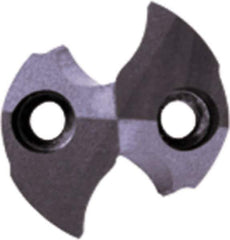 Sumitomo - Series SMD, 23/32" Diam Grade ACX70 140° Replaceable Drill Tip - Carbide, TiAlCr/TiSi Finish, Through Coolant - Industrial Tool & Supply