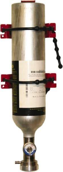 BW Technologies by Honeywell - Ammonia - 100 ppm Calibration Gas - Includes Aluminum Cylinder, Use with Honeywell Gas Detectors - Industrial Tool & Supply