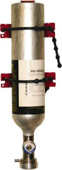 BW Technologies by Honeywell - Methane - 1.62%, LEL Pentane - 50%, Oxygen - 18%, Hydrogen Sulfide - 25 ppm, Carbon Monoxide - 100 ppm Calibration Gas - Includes Aluminum Cylinder, Use with Honeywell Gas Detectors - Industrial Tool & Supply