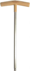 Paramount - 10mm Hex, T-Handle Cushion Grip, Ball End Hex Key - 12-7/64" OAL, Protanium High Torque Steel, Metric System of Measurement - Industrial Tool & Supply