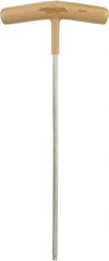 Paramount - 5mm Hex, T-Handle Cushion Grip, Ball End Hex Key - 9-45/64" OAL, Protanium High Torque Steel, Metric System of Measurement - Industrial Tool & Supply
