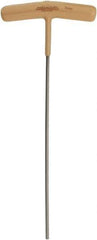 Paramount - 3mm Hex, T-Handle Cushion Grip, Hex Key - 7-45/64" OAL, Protanium High Torque Steel, Metric System of Measurement - Industrial Tool & Supply