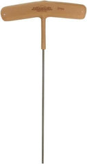 Paramount - 2mm Hex, T-Handle Cushion Grip, Hex Key - 5-29/32" OAL, Protanium High Torque Steel, Metric System of Measurement - Industrial Tool & Supply
