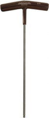 Paramount - 3/16" Hex, T-Handle Cushion Grip, Ball End Hex Key - 9-51/64" OAL, Protanium High Torque Steel, Inch System of Measurement - Industrial Tool & Supply
