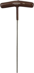 Paramount - 7/64" Hex, T-Handle Cushion Grip, Hex Key - 6-51/64" OAL, Protanium High Torque Steel, Inch System of Measurement - Industrial Tool & Supply