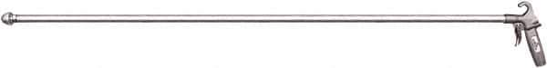 Guardair - 120 Max psi Reverse Force Nozzle Pistol Grip Blow Gun - 1/4 NPT Inlet, 48" Tube Length - Industrial Tool & Supply
