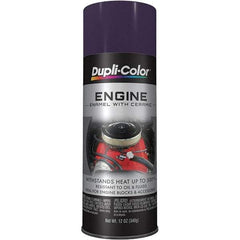 Dupli-Color - 12 oz Plum Purple Automotive Heat Resistant Paint - Gloss Finish, 500°F Max Temp, Comes in Aerosol Can - Industrial Tool & Supply