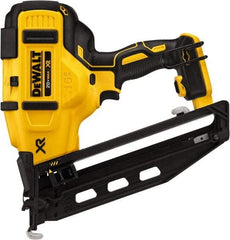 DeWALT - Cordless Cordless Brushless Finish Nailer - 16 Gauge Nail Diam, 1-1/4 to 2-1/2" Long Nail, Lithium-Ion Batteries Not Included - Industrial Tool & Supply