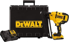 DeWALT - Cordless Cordless Brushless Finish Nailer Kit - 16 Gauge Nail Diam, 1-1/4 to 2-1/2" Long Nail, Lithium-Ion Batteries Included - Industrial Tool & Supply