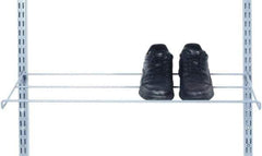Triton - 31" Long Gray Pegboard Shoe & Boot Rack - For Use with Shoes & Boots - Industrial Tool & Supply