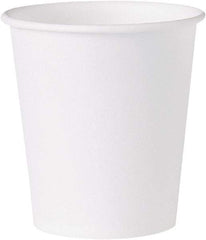 Solo - Paper Water Cups, 3 oz, 100/Bag, 50 Bags/Carton - White - Industrial Tool & Supply