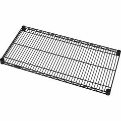Quantum Storage - 1 Shelf Wire Shelving Unit - 18" Wide x 24" Deep x 1" High, - Industrial Tool & Supply