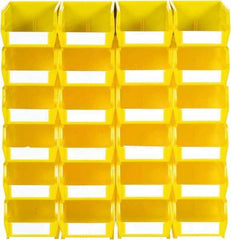 Triton - 12 Lb. Load Capacity, 5-3/8" Deep, Multi-Colored Polypropylene Bin System - 3" High x 4-1/8" Wide x 5-3/8" Long - Industrial Tool & Supply