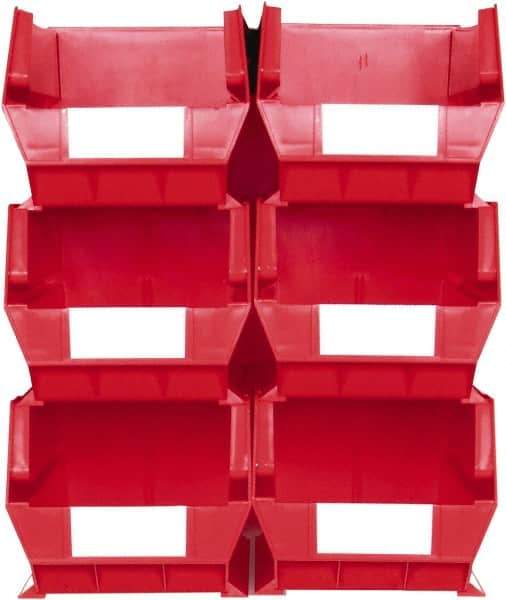 Triton - 65 Lb. Load Capacity, 14-3/4" Deep, Multi-Colored Polypropylene Bin System - 7" High x 8-1/4" Wide x 14-3/4" Long - Industrial Tool & Supply